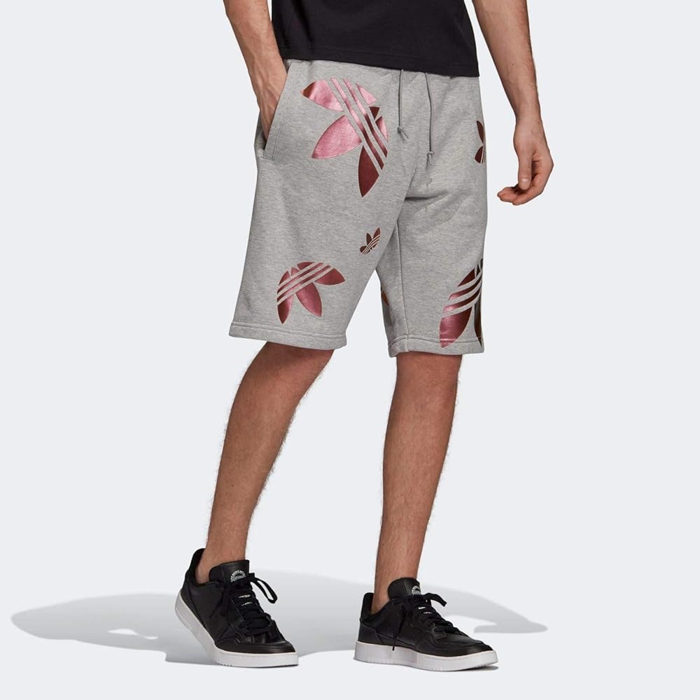 EUC Men’s Size Small (28-29” Waist) Adidas Originals Zeno Drawstring Shorts Grey